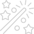 A graphical icon that symbolizes content creation